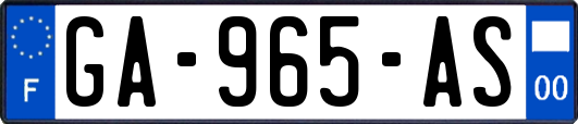 GA-965-AS