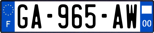 GA-965-AW