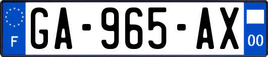 GA-965-AX