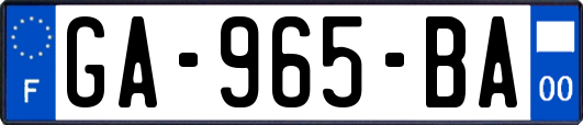 GA-965-BA