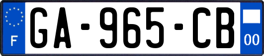 GA-965-CB