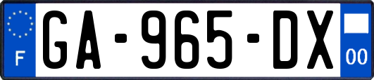 GA-965-DX