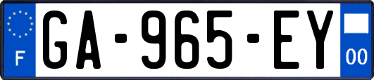 GA-965-EY