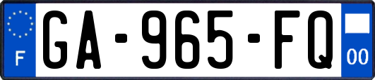 GA-965-FQ