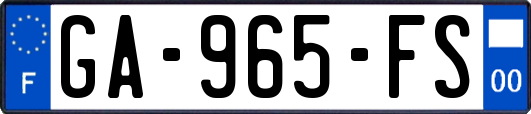 GA-965-FS