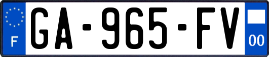 GA-965-FV