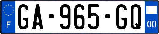 GA-965-GQ