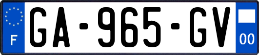 GA-965-GV