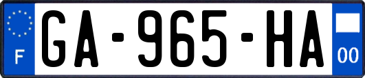 GA-965-HA