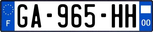 GA-965-HH