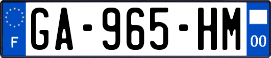 GA-965-HM