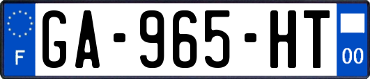 GA-965-HT