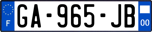 GA-965-JB
