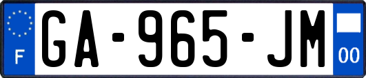 GA-965-JM
