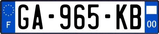 GA-965-KB