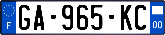 GA-965-KC