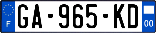 GA-965-KD