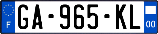 GA-965-KL