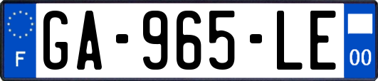GA-965-LE