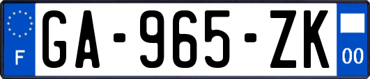 GA-965-ZK