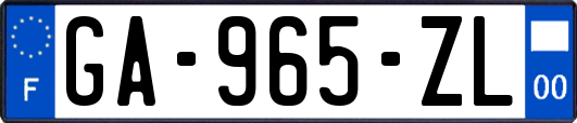 GA-965-ZL