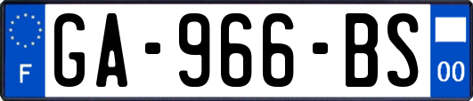 GA-966-BS