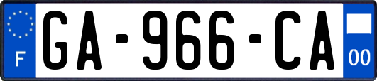 GA-966-CA