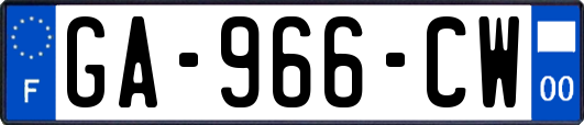 GA-966-CW