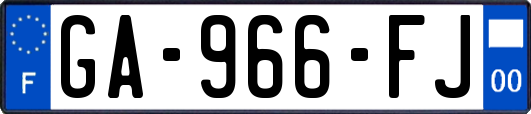 GA-966-FJ