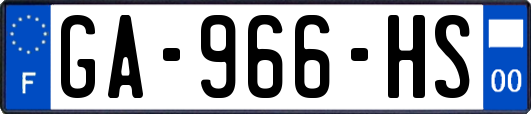GA-966-HS