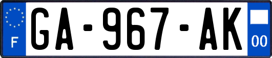 GA-967-AK