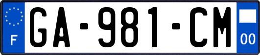 GA-981-CM