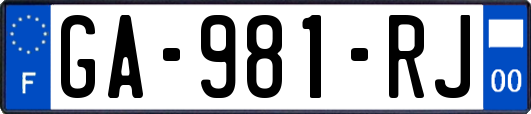 GA-981-RJ