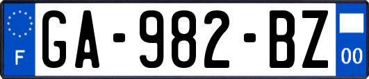 GA-982-BZ
