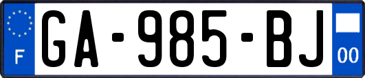 GA-985-BJ