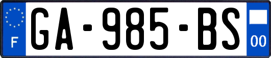 GA-985-BS