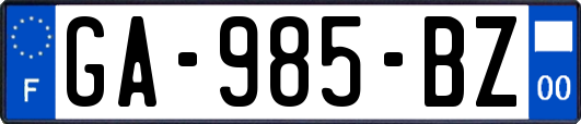 GA-985-BZ