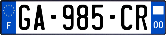 GA-985-CR