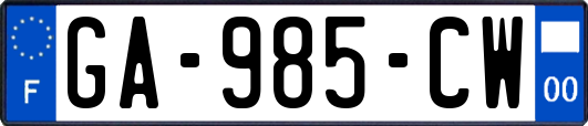 GA-985-CW