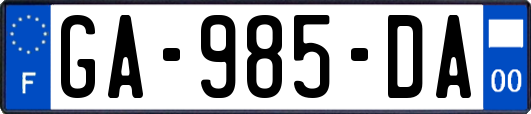 GA-985-DA