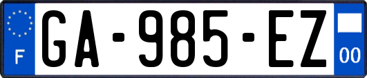 GA-985-EZ