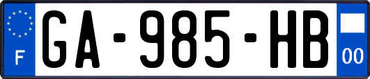 GA-985-HB