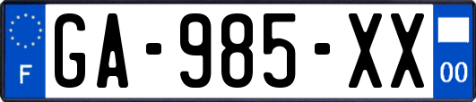 GA-985-XX