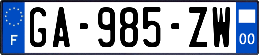 GA-985-ZW