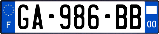 GA-986-BB