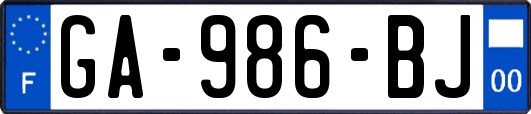GA-986-BJ