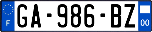 GA-986-BZ