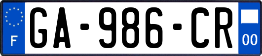 GA-986-CR