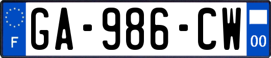 GA-986-CW