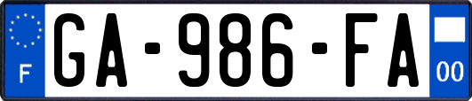 GA-986-FA